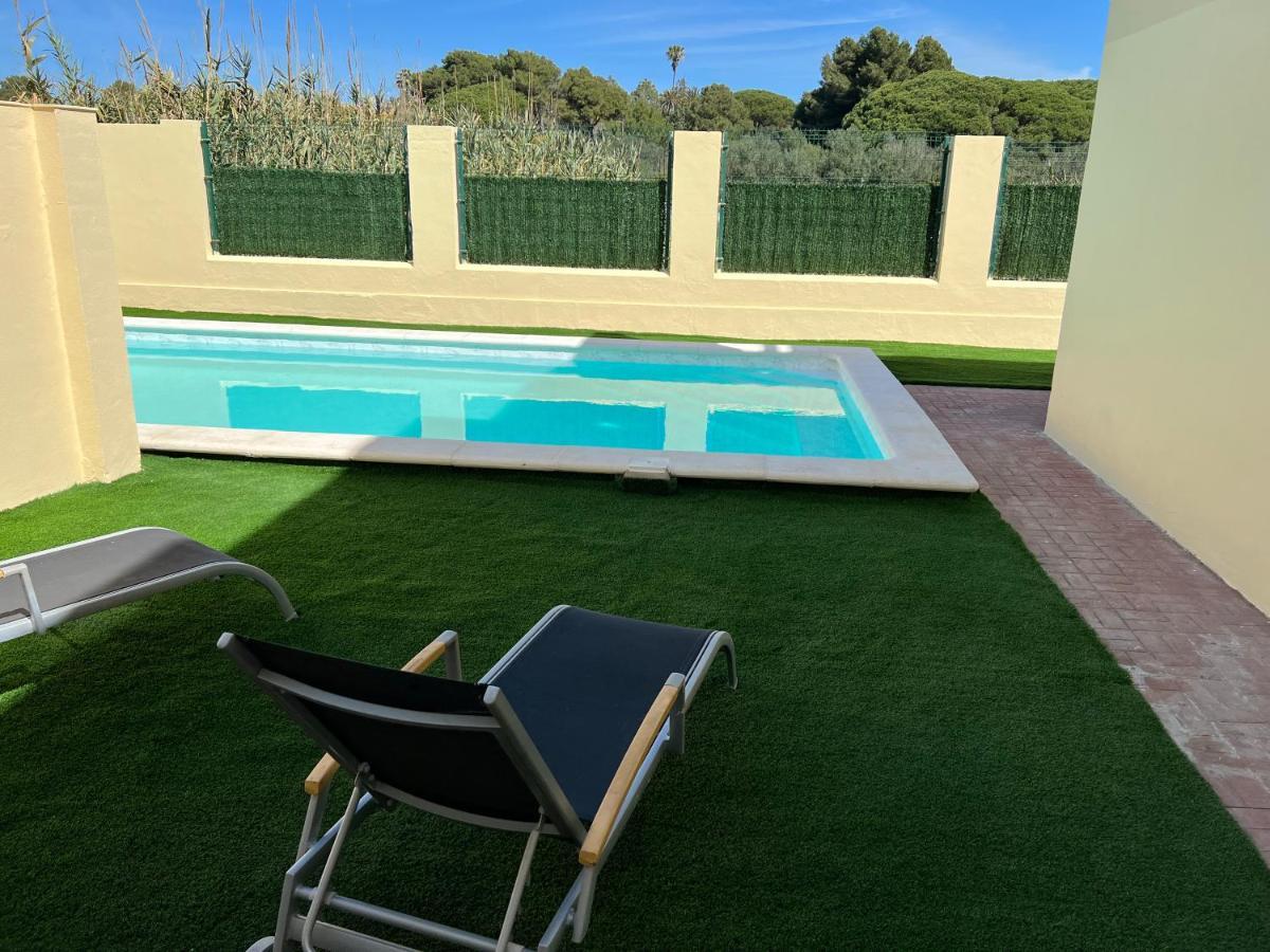 Вилла Casa Piscina Playa Barrosa Delfin 6 Чиклана-де-ла-Фронтера Экстерьер фото